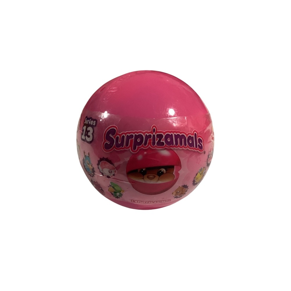 Surprizamals Series 13 Pink Surprise Ball Stuffed Animal Collector Toy